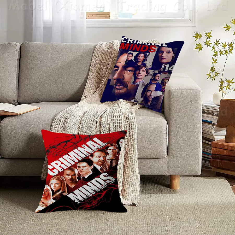Beast Kingdom Criminal Minds Personalisiertes Kissen mit Bild und Text, Multicolour, B/B: 45 x 45 cm - Bild 2