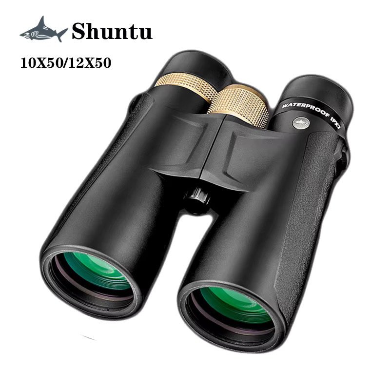 Shuntu Professionelles HD Long Range Fernglas mit FMC-Beschichtung und BAK4-Prismen, IPX7 Wasserdicht, Schwarz - Bild 2