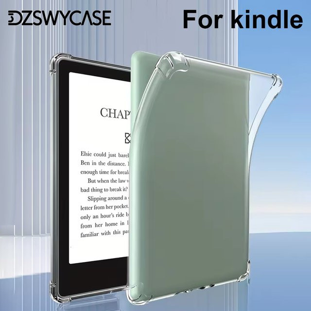 DZSWYCASE Ultradünne TPU-Softcover Schutzhülle für Kindle (11., 10. und alle Generationen von Paperwhite 1 bis 6), Transparent - Bild 1