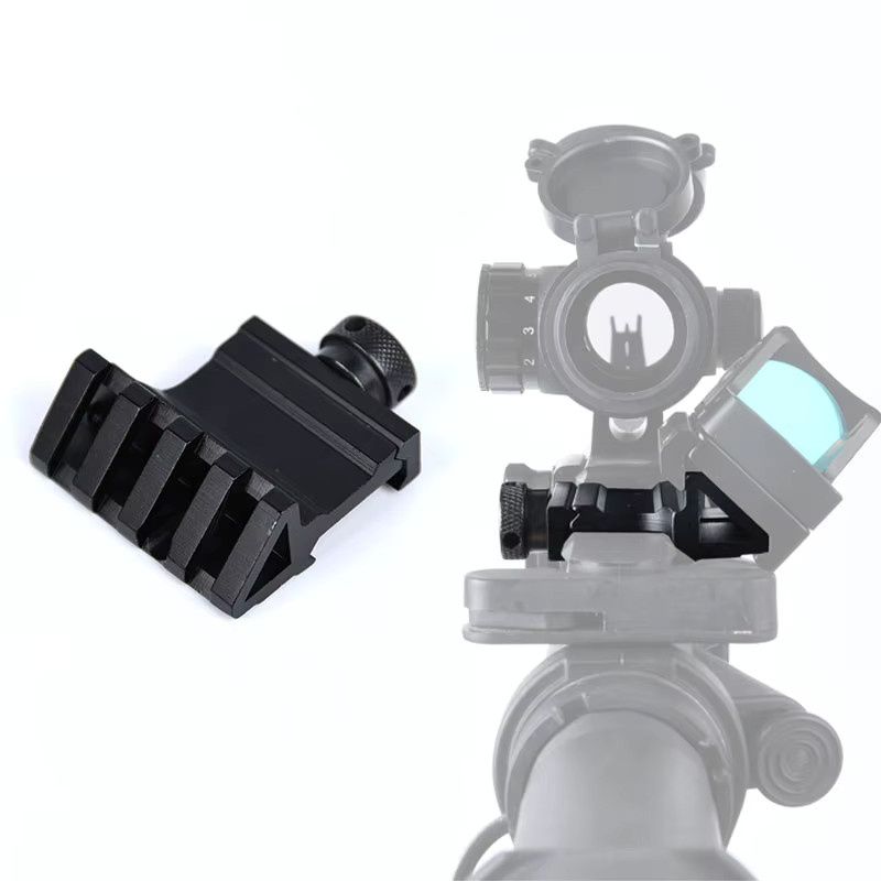 WADSN Mini Metall 20mm Picatinny Schienenmontage Offset für RMR Red Dot Sight, Airsoft Spielzeugpistole Zubehör - Bild 4