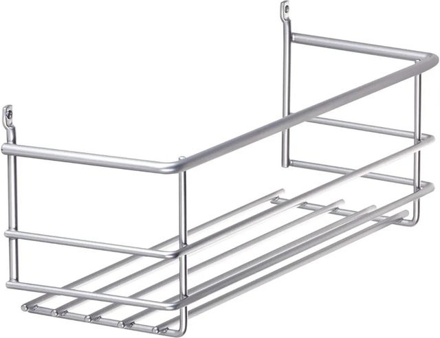 Kesseböhmer Putzmittelkorb in Silbergrau, B/T/H: 31,2 x 10,1 x 11,3 cm - Bild 1