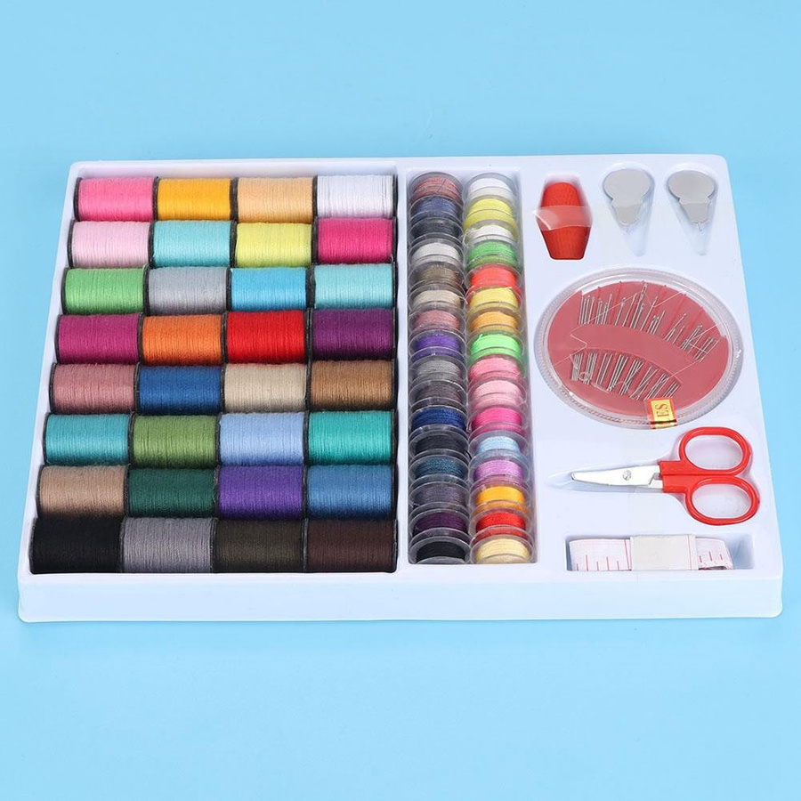 Reise-Nähset von mfySpace in Multicolour mit Schere, Faden, Nadel und Maßband - Bild 5