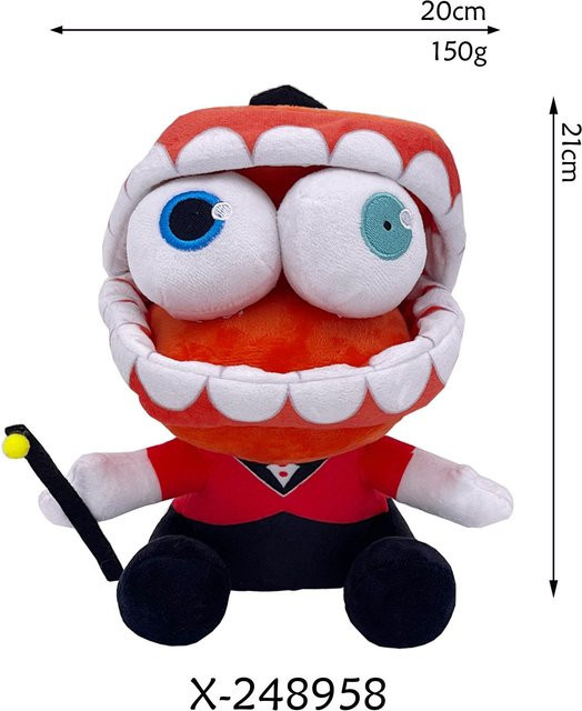 Yiran toy Zirkus Cartoon Kaninchen Plüschtier, Stofftierpuppe, ab 3 Jahre - Bild 1