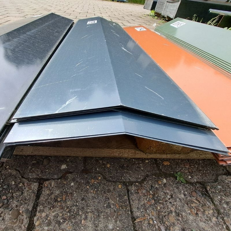 Firstblech Friedrich von Lien AG Anthrazitgrau RAL 7016 Länge: 1,00 m - Bild 1