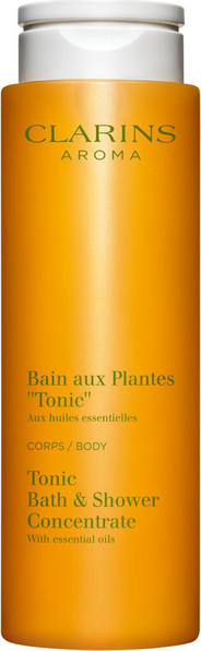 Clarins Bain aux Plantes Tonic Schaum, Ackerminze, Duftgeranie, Seifenkraut-Extrakt - Bild 1