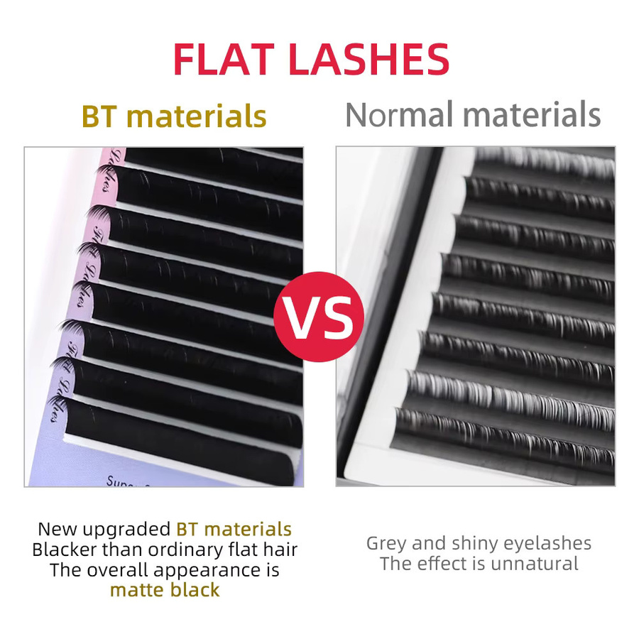 Ultraweiche Ellipse-Kaschmir-Wimpern, künstlicher Nerz, dunkelschwarz - Bild 4
