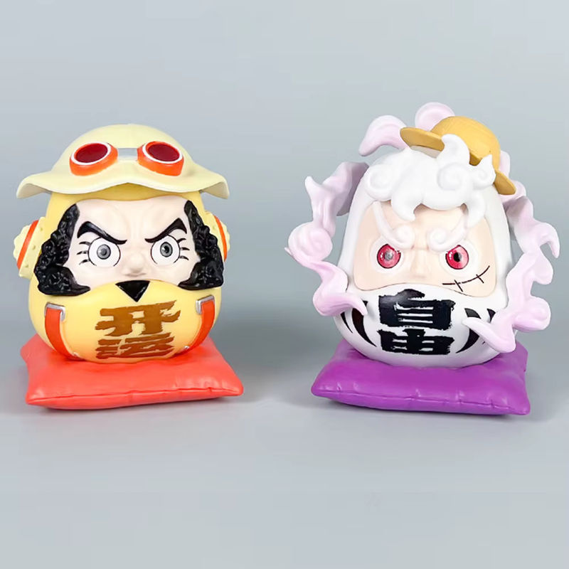 Bandai Anime Figuren Set 5-teilig mit Luffy, Zoro, Sanji und Nami, mehrfarbig, Höhe: 7 cm - Bild 2