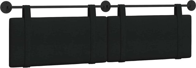 vidaXL Wandmontierte Hängevorderseite in Schwarz, B/H/T: 170 x 55 x 5 cm - Bild 1