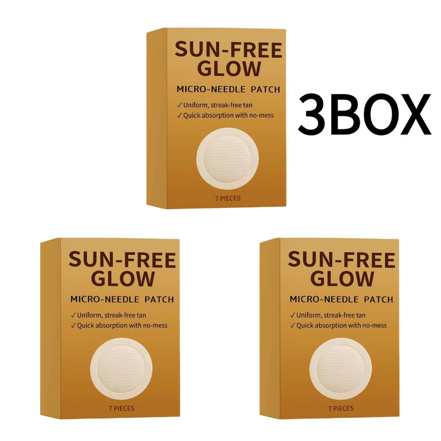 Sun Free Glow Mikronadel-Pflaster-Set, 7-teilig, Damen - Bild 4