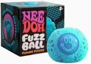 NeeDoh Fuzz Ball Blumenstil, Knetball, Samtige Textur, ab 14 Jahren - Bild 1