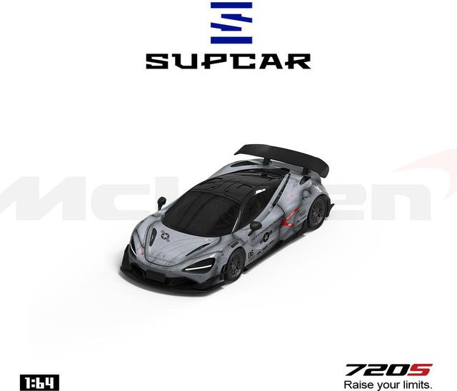 Supcar 720S, Automodell, 1:64, Grau, ab 14 Jahren - Bild 1