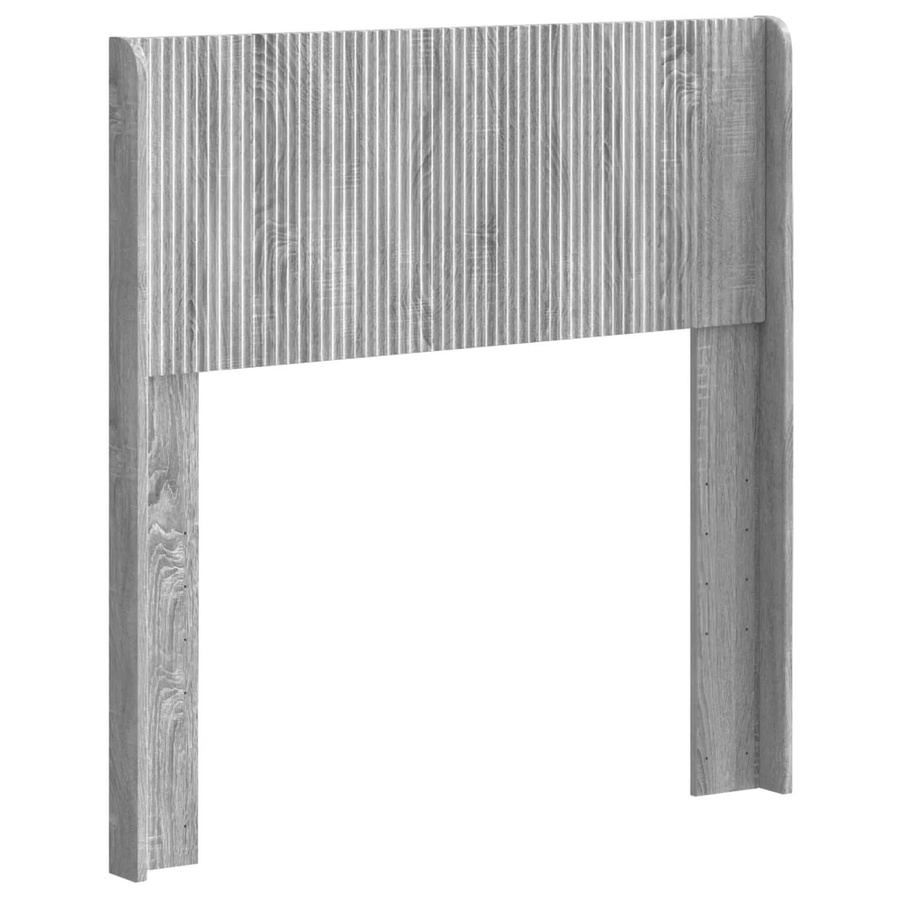 vidaXL Kopfteil aus Holzwerkstoff in Grau Sonoma Optik mit mattem Finish - Bild 2