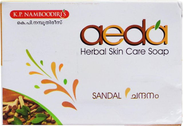 K.P. Namboodiri's Naturseife Sandelholz, 75 g, Unisex - Bild 1
