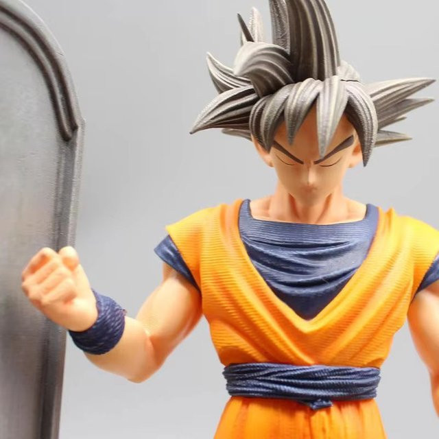 Bandai Dragon Ball Son Goku Anime Action Figure aus PVC in Multicolor als Desktop Dekoration für Fans - Bild 1