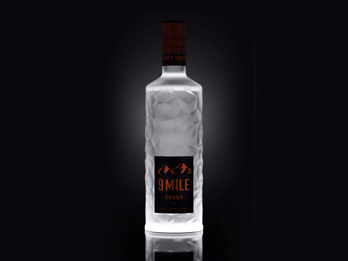 9 MILE Wodka, 0,7 l - Bild 3