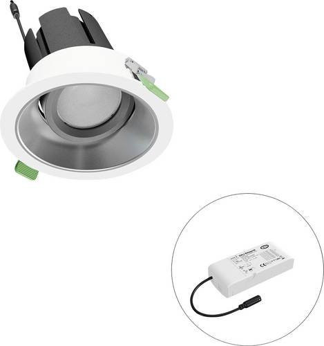 EVN F04R14SM1840L55D LED-Deckenstrahler in Weiß, rund und verstellbar - Bild 1