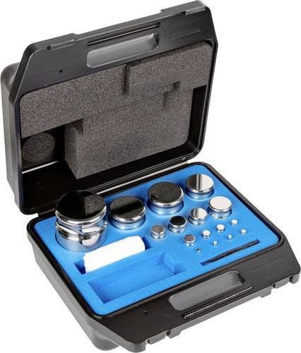 Kern 312-084 Gewichtsatz E2 in Silber aus Edelstahl (1g-5kg) - Bild 1