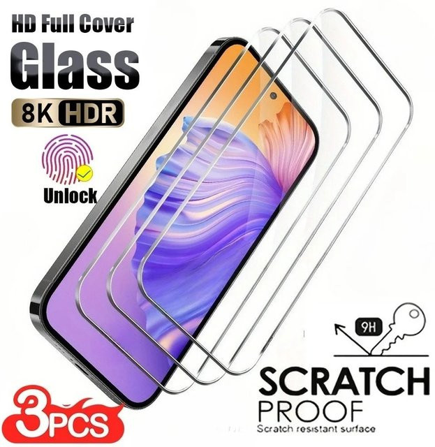 SnakeGlass 3er-Pack Ultra-Klares Gehärtetes Glas Displayschutz für Google Pixel 10 9 Pro XL 8 9 10 Pro 10a 9a 8a 7a 6a Transparent - Bild 1