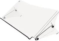 Dataflex Konzepthalter Addit ErgoDoc Letter Tray transparent B/H/T: 53,6 x 20,6 x 27 cm - Bild 1