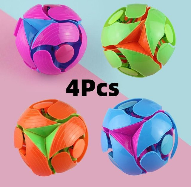 Wucifang Bags Magischer sich verändernder Ball Spielzeug, 4-teiliges Set, purple - Bild 1