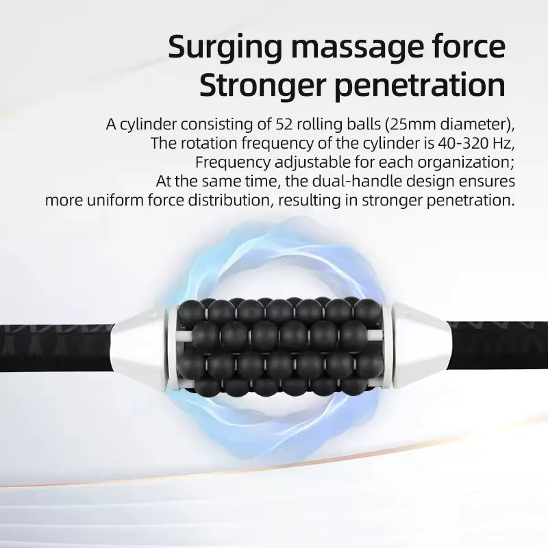 vilnason Hochfrequenz-Rollmassage, Weiß, Unisex - Bild 2