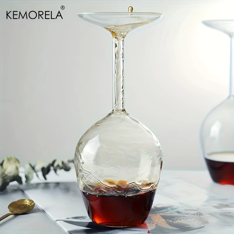 KEMORELA Weinkelch aus Borosilikatglas, transparent, 400 ml - Bild 5