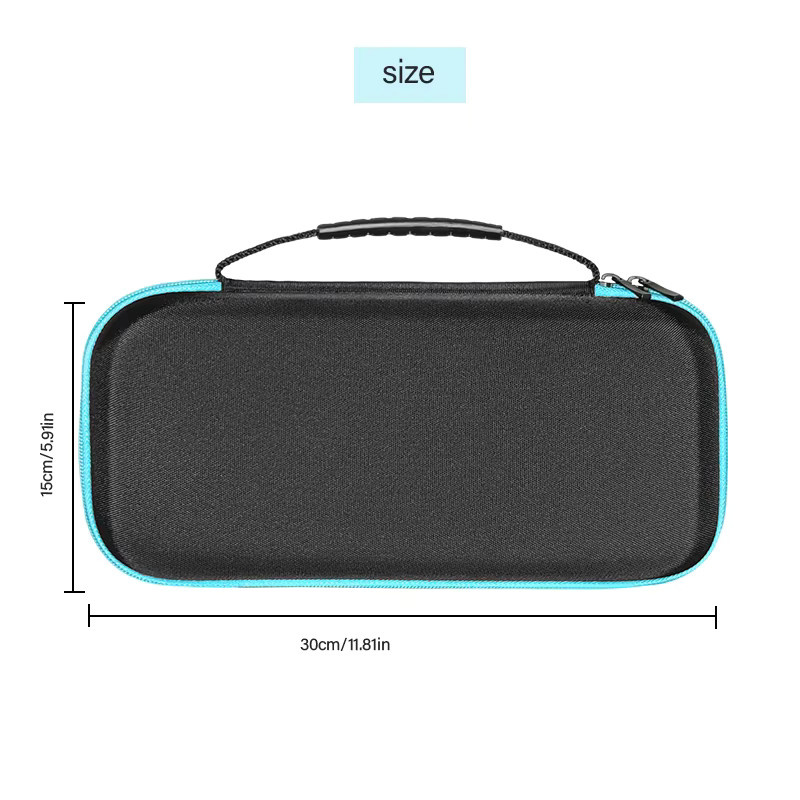 Schutztasche für Nintendo Switch2 Spielkonsole in Rot-Blauer Farbkombination - Bild 6