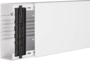 Hager Leitungsführungskanal Kabelkanal Weiß B/H: 150 x 61 mm, Länge: 2000 mm - Bild 1