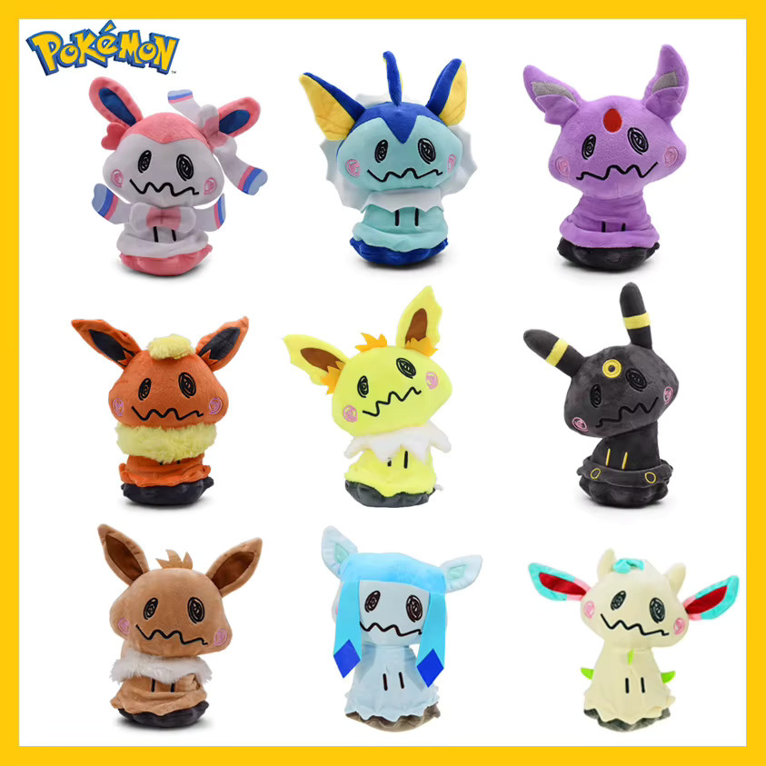 Bandai Pokémon Mimikyu Eeveelution Plüschpuppe, Stofftier, Bunt / Mehrfarbig - Bild 2