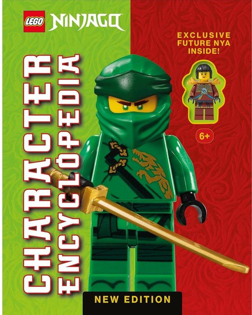 LEGO Ninjago Charakter-Enzyklopädie Buch mit Nya Minifigur - Bild 1
