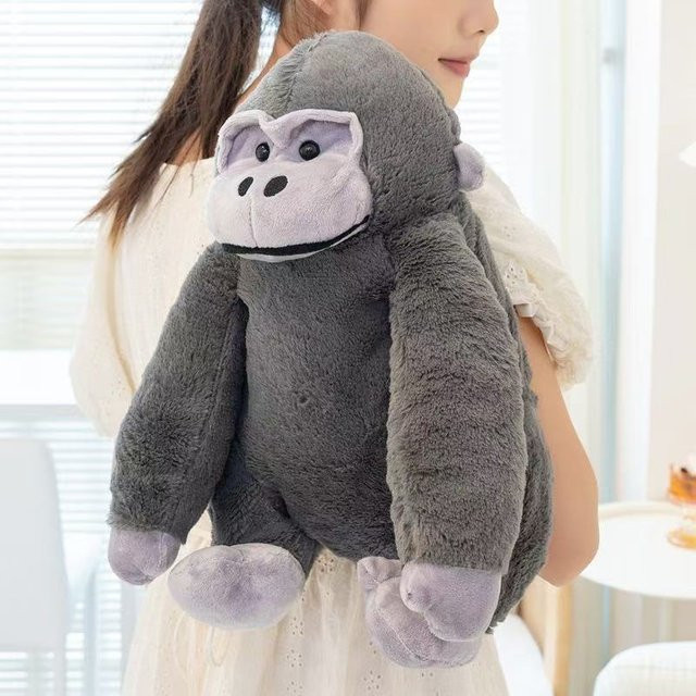 Yiran Health & Beauty King Kong Rucksack, Plüschtier, 32cm, ab 14 Jahre - Bild 1