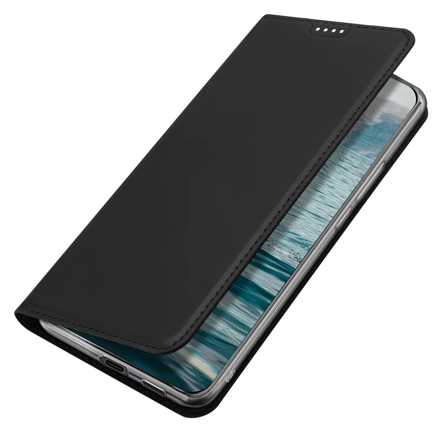 DUX DUCIS PU Leder Flip Case für HONOR 400 Pro 400 Lite 300 Ultra 100 Pro 90 Pro mit Kartenfach als Brieftasche zum Schutz deiner Abdeckung in Blau oder Schwarz - Bild 4