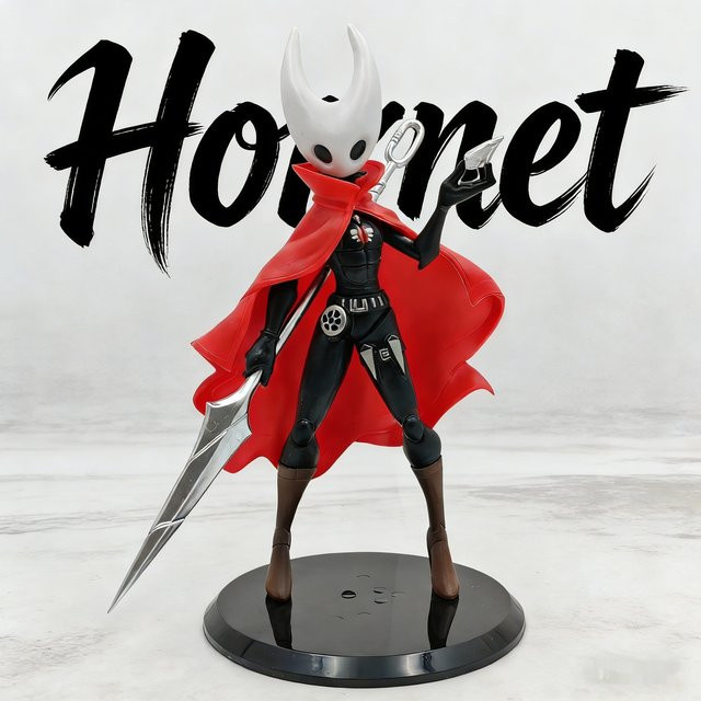 Bandai Hollow Knight: Silksong Hornet Combat Form Actionfigur, 21 cm - Bild 1