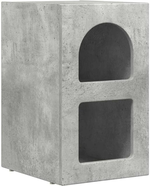 vidaXL Nachttisch in Beton-Optik Grau aus Holzwerkstoff B/T/H: 29,5 x 35 x 50 cm - Bild 1