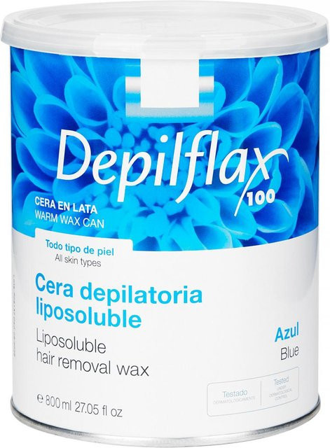 Depilflax Wachs zur Haarentfernung, Azulen, 800 ml, Unisex - Bild 1