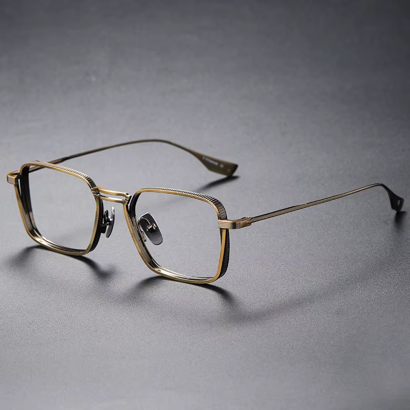 ZIROSAT DLX125 Korrektionsbrille, Vollrand, Titan, Männer - Bild 2