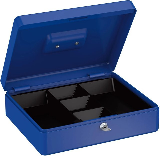 BASI Geldkassette GK 10XL Blau H: 9 cm, B: 30 cm, T: 24 cm - Bild 2