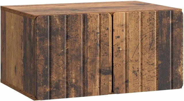 vidaXL Wandmontierter TV-Schrank aus Altholz in Braun, B/T/H: 59,5 x 41 x 30 cm - Bild 1