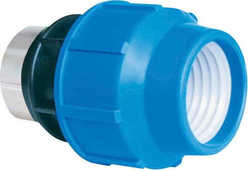 Cornat Übergangsstück aus Polypropylen in Blau mit 3/4 Zoll - Bild 1