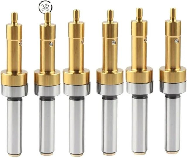 Mechanischer Kantenfinder 10mm Gold für CNC-Fräsen und Drehmaschinen als Touch-Punkt-Sensor Messwerkzeug - Bild 1