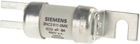 Siemens 3NC26630MK Sicherungseinsatz 63A 690V weiß 3er-Pack - Bild 1