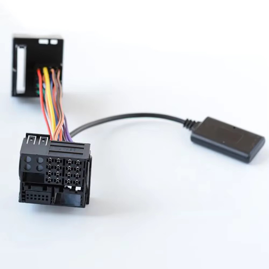 Bluetooth Adapter von Heinrich Tung für BMW E39 E53 X5 E83 X3 Z4 E85 und Mini R50 R53 zur Nutzung von CD-Radio, Navi und Musik via Aux-Kabel mit Freisprecheinrichtung - Bild 2