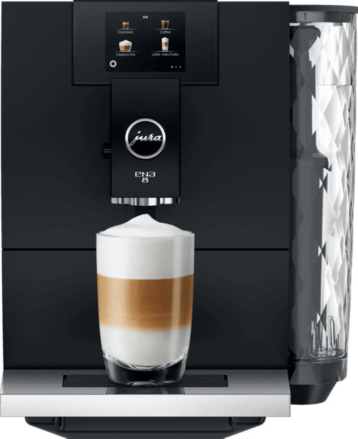 JURA ENA 8 Kaffeemaschine Metropolitan Black mit WiFi, App-Steuerung und Touch-Display - Bild 1
