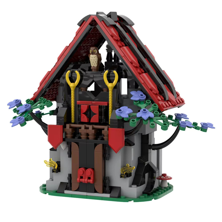 BRICKPANDA Fantasy Mittelalterliches Zauberer-Schloss-Bauset - Bild 2