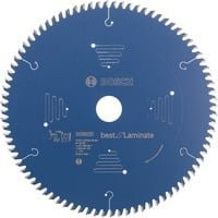 Bosch Kreissägeblatt Best for Laminate mit 84 Zähnen, Durchmesser: 254 mm, Farbe: Blau - Bild 1