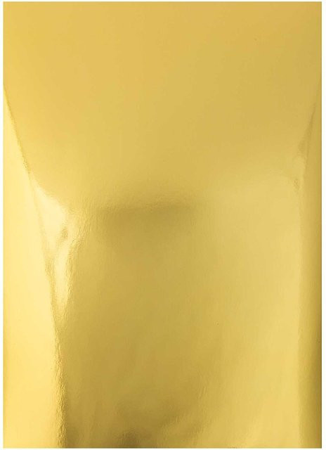 Rico Design Paper Poetry Spiegelkarton Gold B: 50 cm, H: 70 cm, 230 g/m² - Bild 1