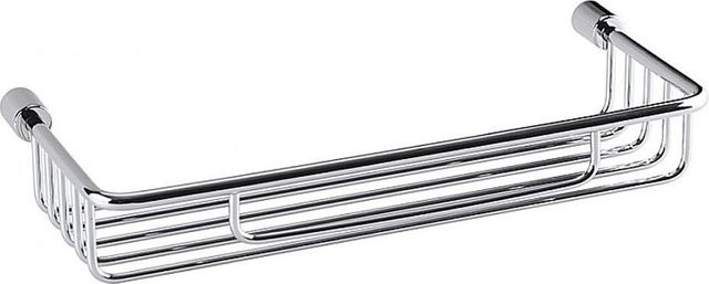 Brillantbad BYTRO Seifenkorb aus Messing in Chrom poliert, Farbe: Silber, B/T/H: 32,0 x 13,0 x 6,0 cm - Bild 1