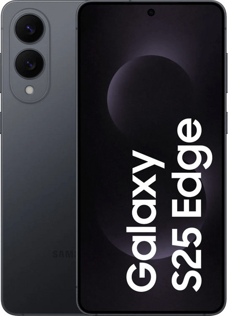 Samsung Galaxy S25 Edge Smartphone 256GB Schwarz 5G - Bild 1