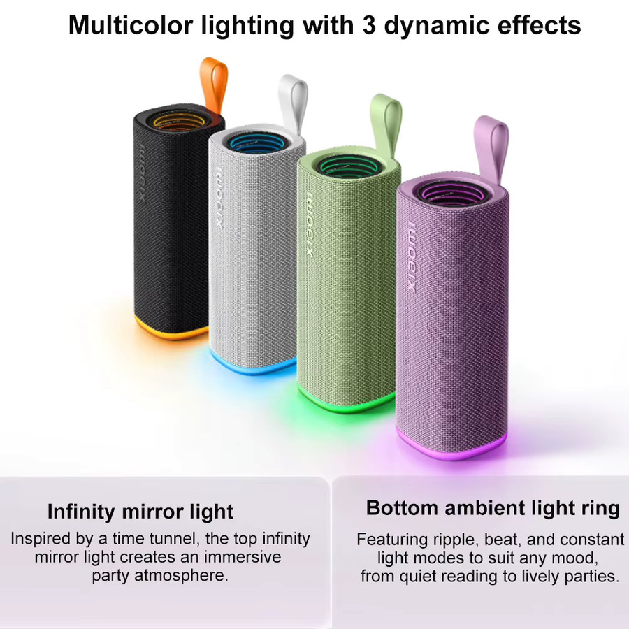 Xiaomi Sound Play Tragbarer Kabelloser Lautsprecher, 18W, Schwarz, TWS True Wireless Stereo mit 14 Stunden Spielzeit - Bild 6