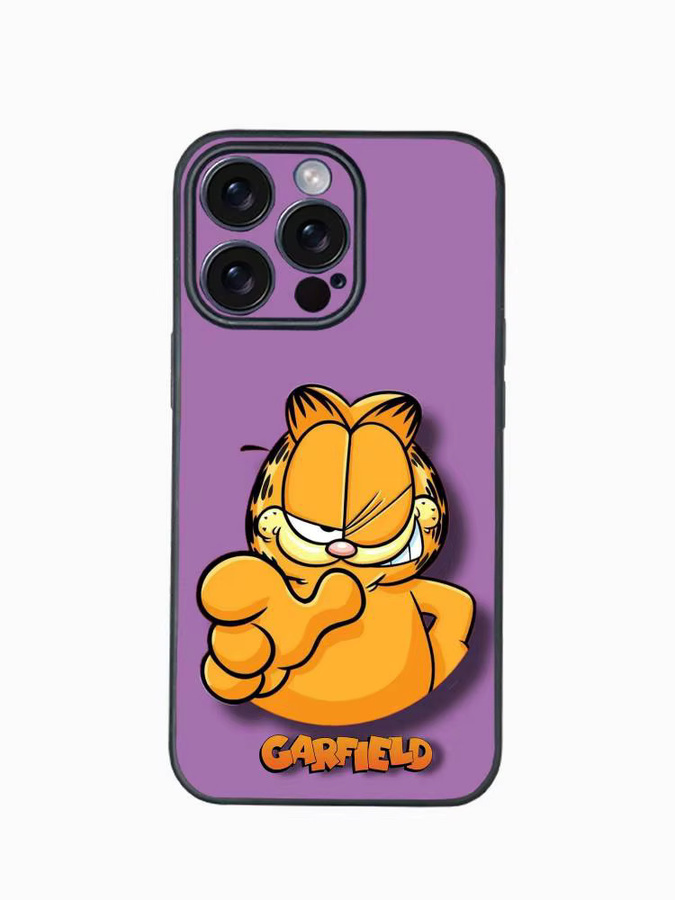 Schützende Garfield Cat Handyhülle für dein iPhone 11, 12, 13, 14, 15 und 16 Pro Max Plus - Bild 3